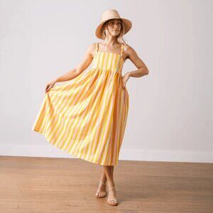 Sunshine Tienda Sunkissed Stripe Reef Dress NEW